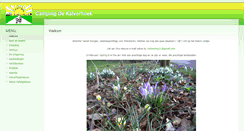 Desktop Screenshot of dekalverhoek.nl